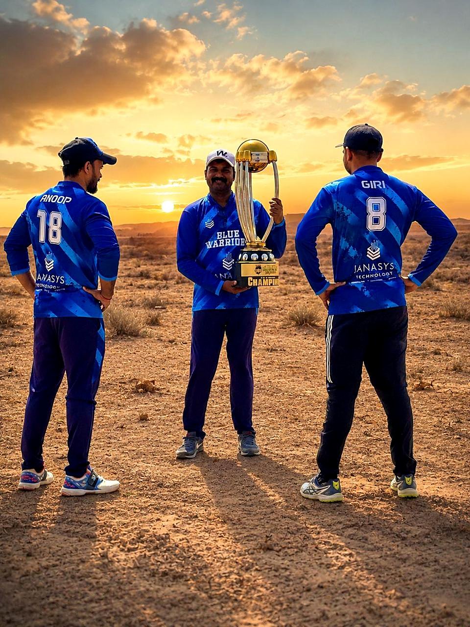 Golden hour, gold trophy